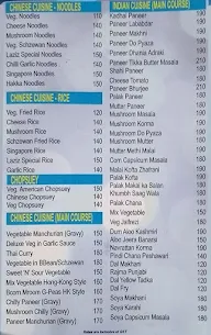 Laziz Rasoi menu 1