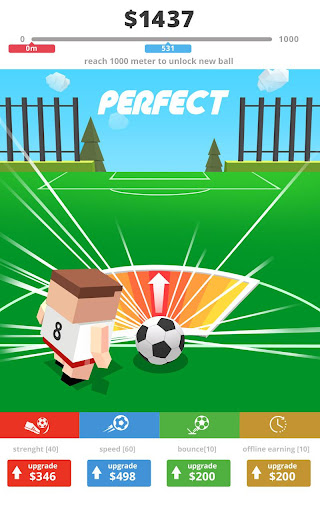 Mr. Kicker - Perfect Kick Soccer Game