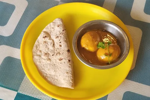 Roti & Egg Curry