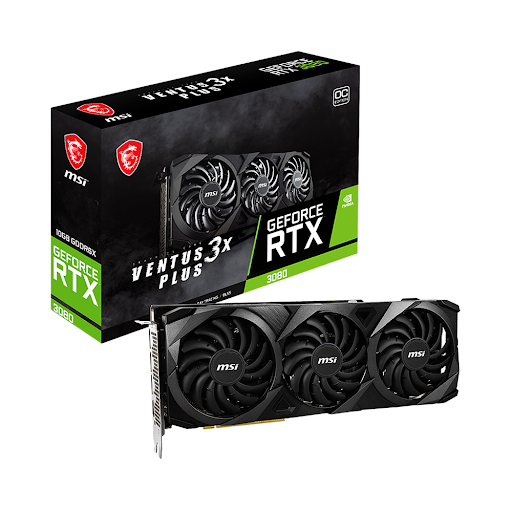 Card màn hình MSI RTX 3080 VENTUS 3X PLUS 10G OC LHR 10GB GDDR6X 