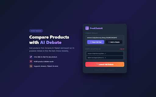 ProdChatsAI – AI Product Debate screenshot 1
