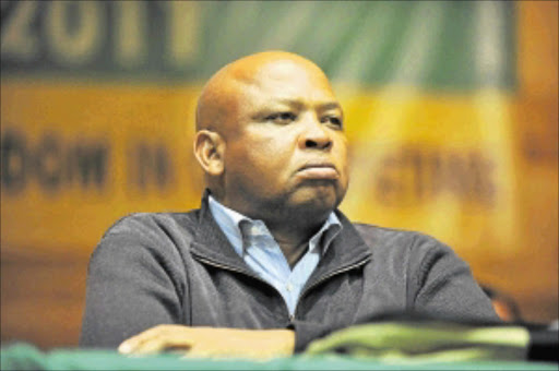 IN CHARGE: ANC chairman and Premier Cassel Mathale PHOTO: ELIJAR MUSHIANA