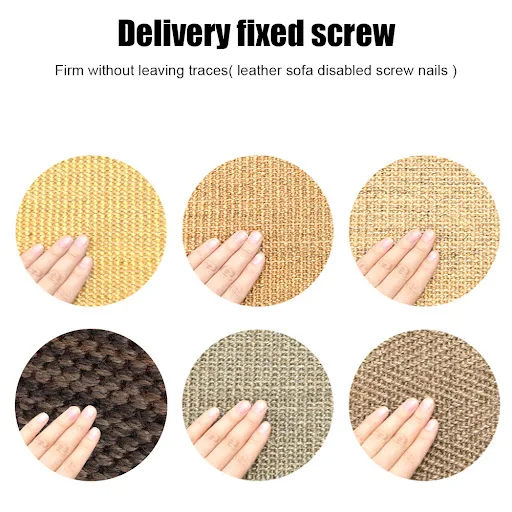Cat Scratching Post Mat Furniture Protector Climbing Tree Litter Mat For Sharpen Nails Natural Sisal Cat Scratch Board