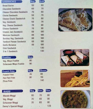 Danny’s Coffee Bar menu 2