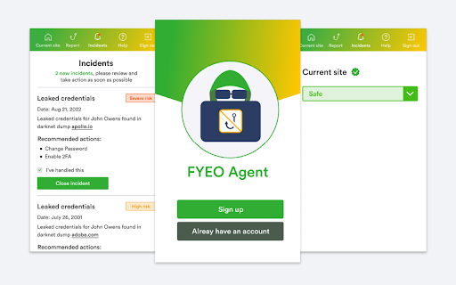 FYEO Agent Phishing Protection