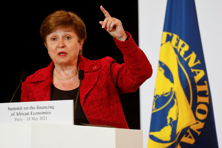 International Monetary Fund MD Kristalina Georgieva. Picture: LUDOVIC MARIN/POOL VIA REUTERS/FILE PHOTO