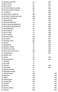 Bhawarji's Namkeen & Sweets menu 3