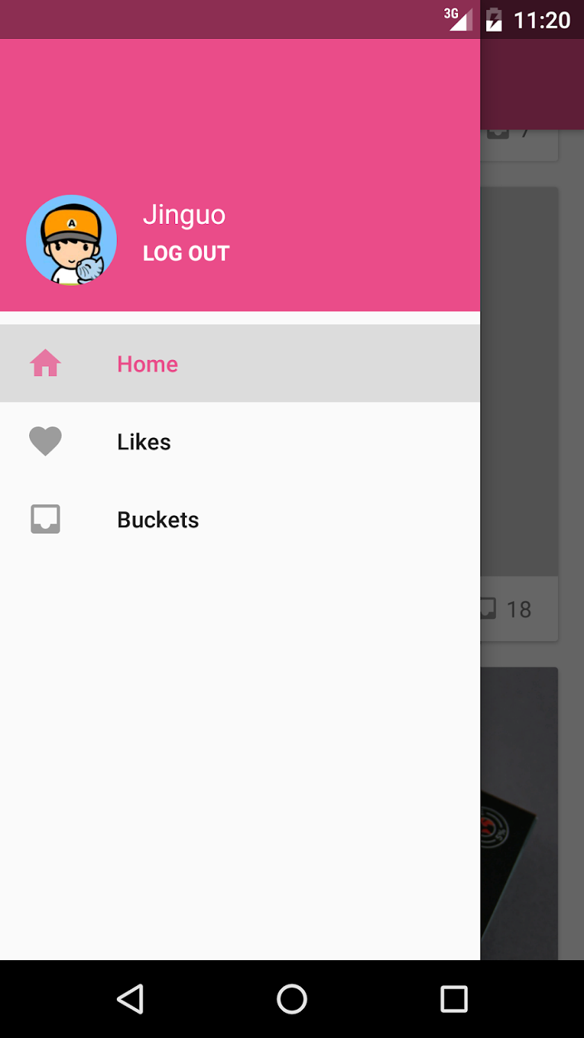 Dribbbo - Beautiful Dribbble Screen 2