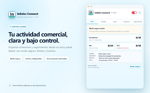 InSales Connect — LinkedIn Lead Connector screenshot 1
