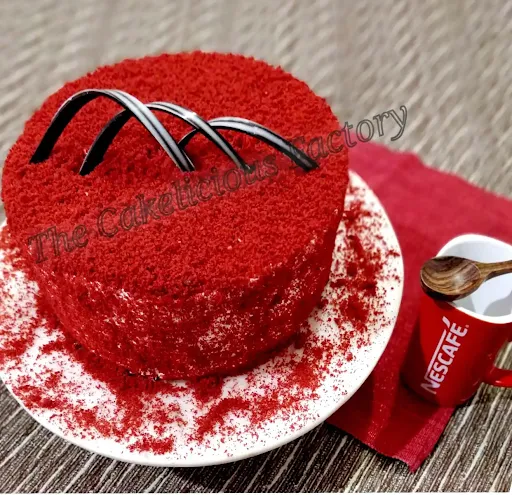 Red Velvet Cheese Cream Icing Cake