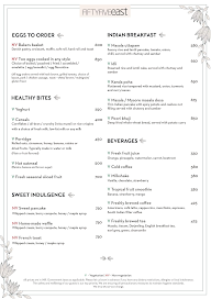 Fifty Five East - Grand Hyatt menu 2