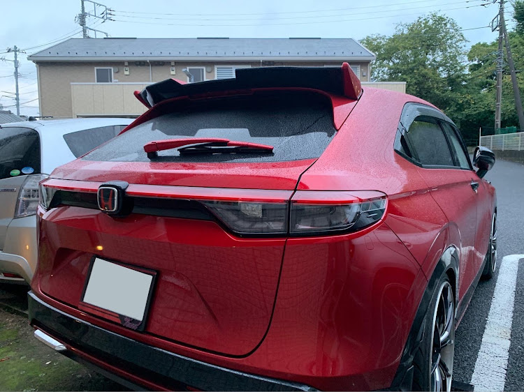 ヴェゼルの低そうで低くない少し低い車・#GOOD GROOVE・チルズポット・BYE BYEに関するカスタム事例の投稿画像4枚目