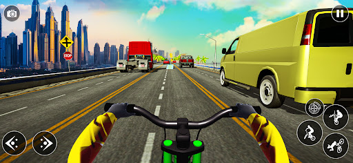 Screenshot Crazy Traffic Bicycle Rider 3D