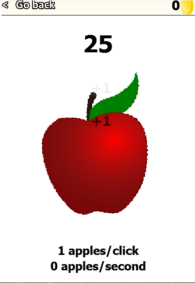 Pen Pineapple Clicker Screen 2