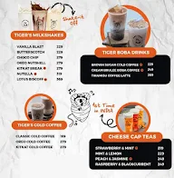 Fat Tiger menu 1