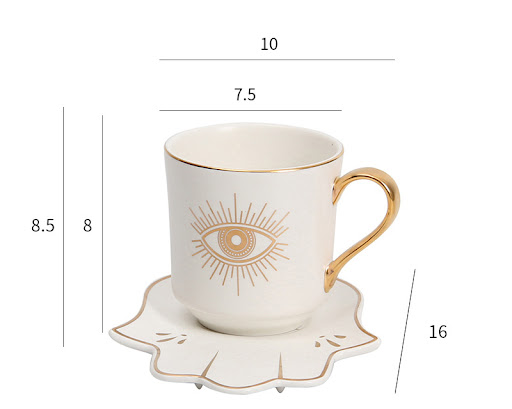 Title 7, Creative Style Ceramic European Coffee Cup And ...