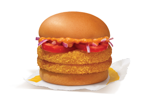 McAloo Tikki Double Patty Burger