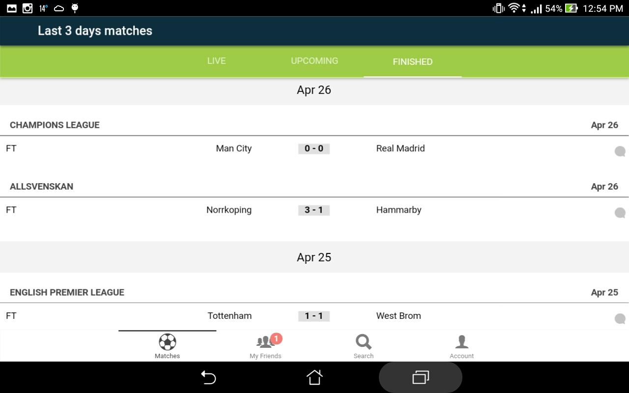 Football Chat Android Apps on Google Play