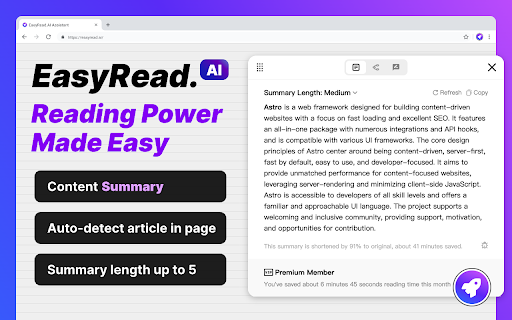 EasyRead.AI - Reading Assistant