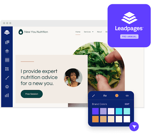 leadpages landing page builder for pro annual plan