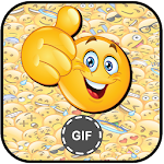 Cover Image of Herunterladen Animierte Emoji-Aufkleber GIF 1.1 APK