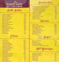 Sagar Gaire menu 3