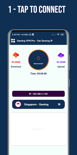 Screenshot Singapore Gaming VPN -Low Ping