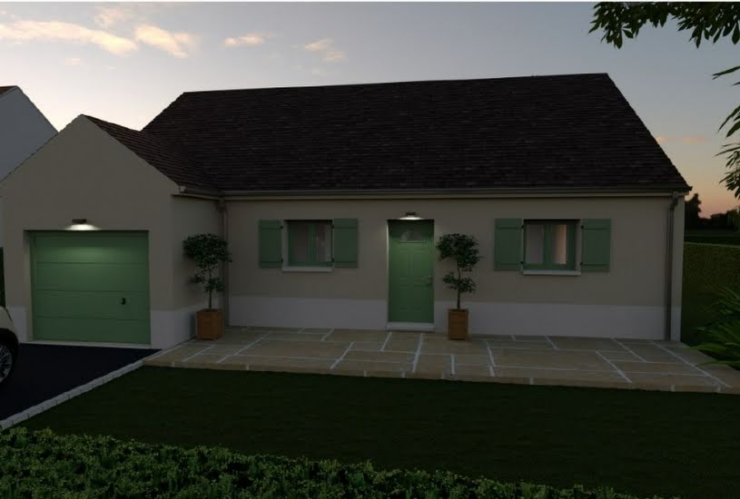  Vente Terrain + Maison - Terrain : 282m² - Maison : 82m² à Lorrez-le-Bocage-Préaux (77710) 