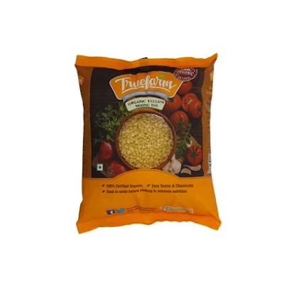 Truefarm Organic Yellow Moong Dal - 500 gm