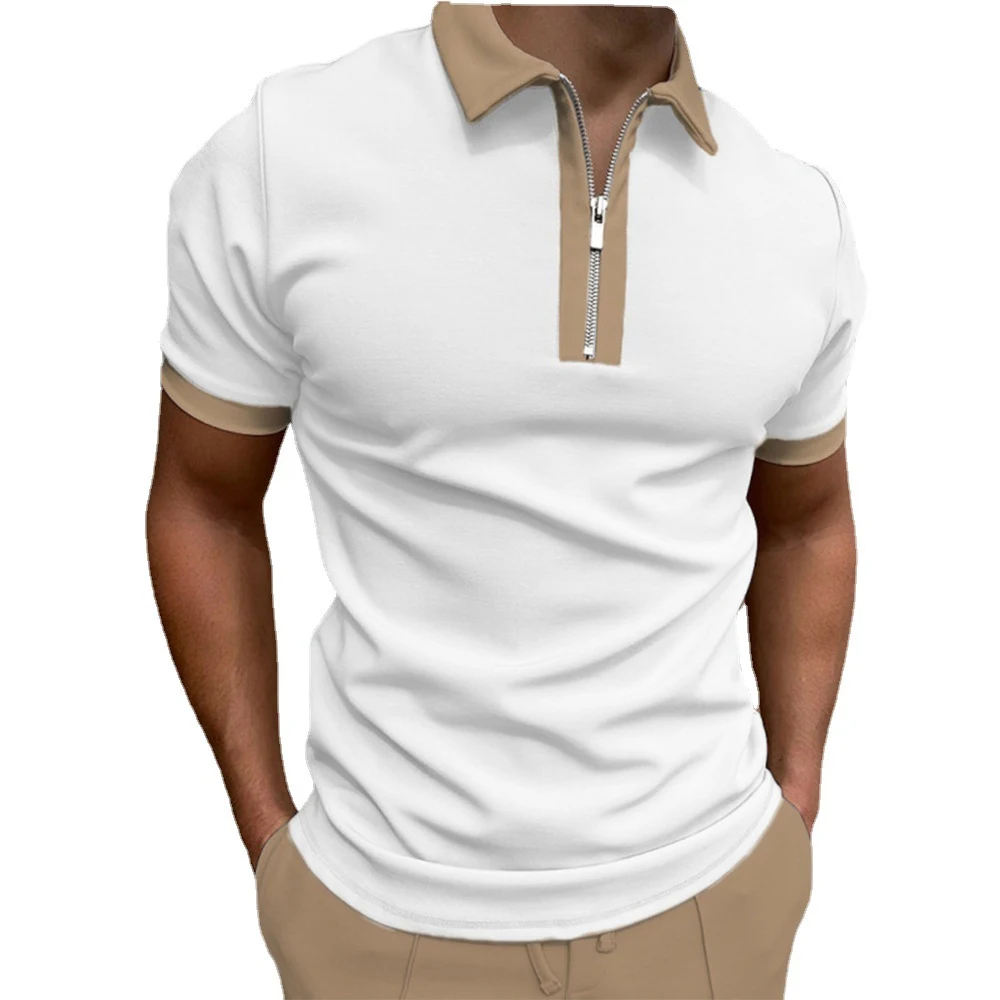 Title 4, Yazlık 3D Baskılı Erkek Polo Tişört, Kısa Kollu...