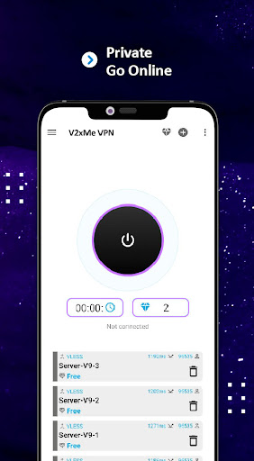 Screenshot V2xMe VPN