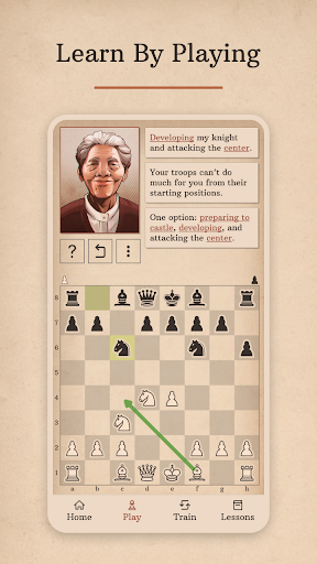 Screenshot Learn Chess with Dr. Wolf