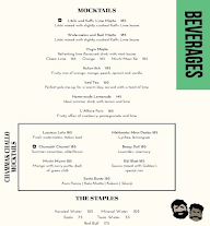 Gabbar's Restaurant menu 1