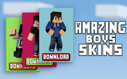 Boys Skins for Minecraft PE