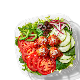 Meatball Marinara Salad