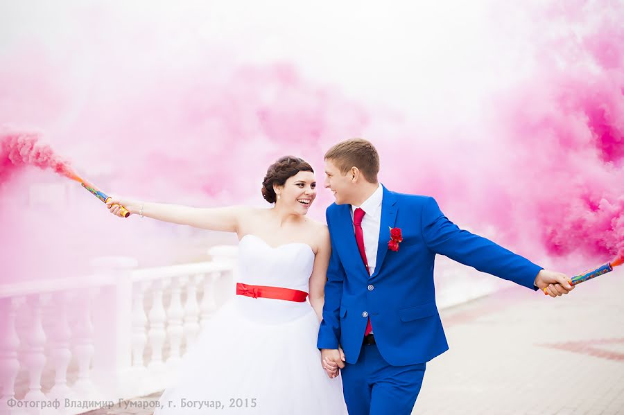 Hochzeitsfotograf Vladimir Gumarov (gumarov). Foto vom 1. Dezember 2015