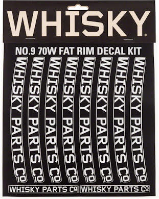 Whisky Parts Co. No 9 Carbon 70w Rim Decal Kit for 2 Rims alternate image 4