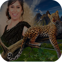 Photo Collage Picture Frame Digital Gold Sizes