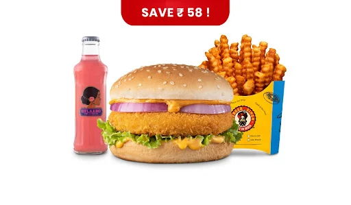 Veg United States of Punjab Burger Value Combo