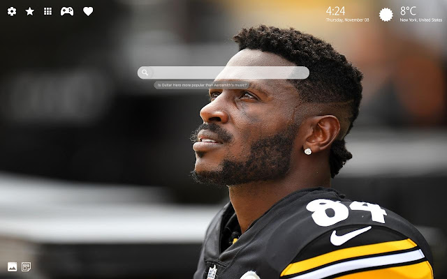 Antonio Brown HD Wallpaper Theme