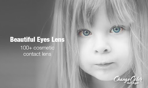 Android application Change Eye Color &amp; Hair Color screenshort