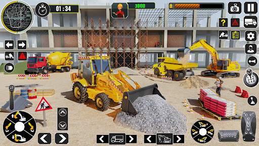 Screenshot Excavator Construction Game