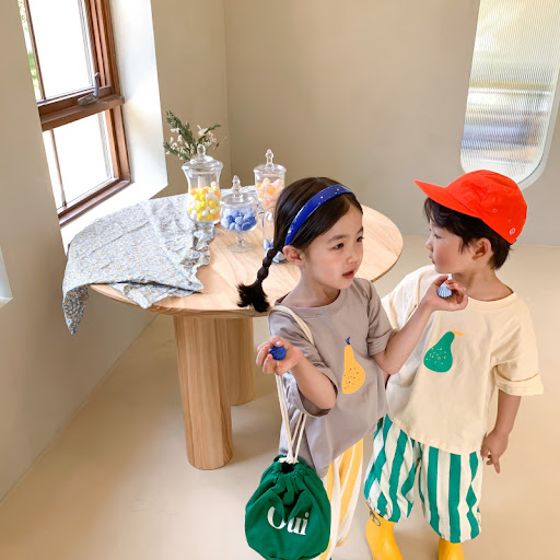 Title 6, Childrens loose casual short sleeve tee shirt,...