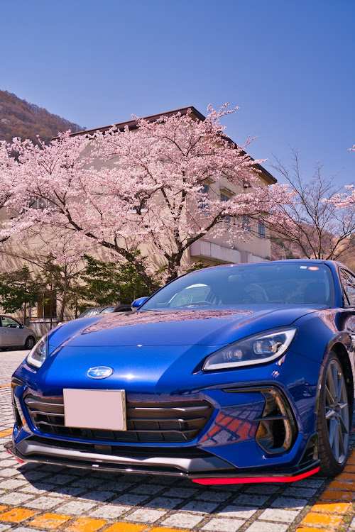 BRZのドライブ・サクラと愛車・桜とコラボ🌸に関するカスタム事例の投稿画像1枚目