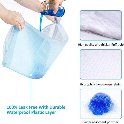 Super Absorbent Disposable Pet Diapers Healthy Diapers Portable Replacement Cat and Dog Diapers Paper Pads Pet Products
