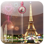 Cover Image of ดาวน์โหลด Paris Zipper Lock Screen 1.0 APK