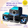 Loa Vi Tính Để Bàn D221 Bass Siêu Trầm, Đèn Led, Dòng Loa Cho Laptop, Pc, Điện Thoại Daloi Store