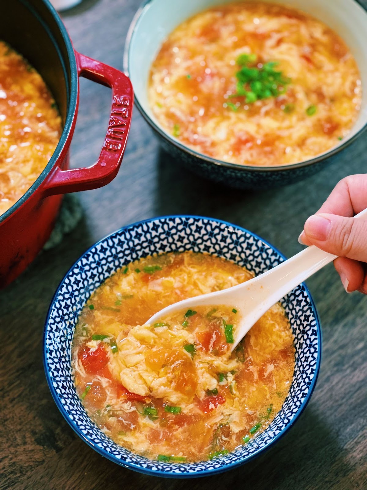 Chicken Egg Drop Soup Recipe - Chicken Noodle Egg Drop Soup