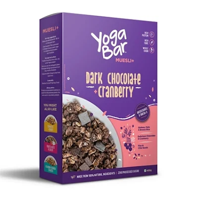 Yoga Bar Muesli Dcho & Cran - 400 gm