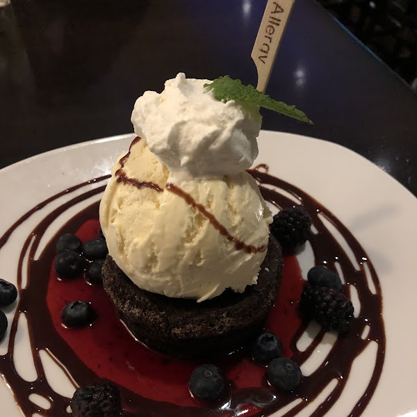 Gluten-Free Dessert at 110 Grill